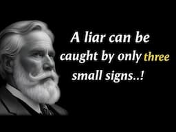 A Liar Can Be Caught By Three Small signs | Quotes