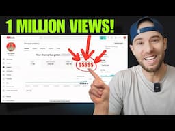 how much youtube paid me for 1 million views...