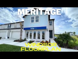 Watergrass Towns By Meritage | Windsor Floorplan | Wesley Chapel, FL