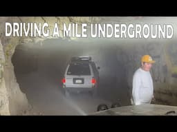 Driving a Mile into an Abandoned Gold Mine from the 1800s