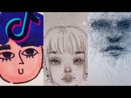 Tik Tok Drawing Tutorials #5