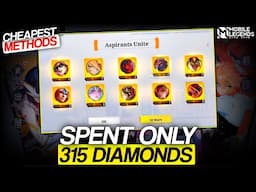 CHEAPEST METHODS TO GET SKINS FROM ASPIRANTS EVENT  | MLBB - Vrin