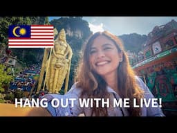 Hangout with me LIVE from Kuala Lumpur - REVERSE CULTURE SHOCK IN ASIA!