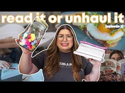 read it or unhaul it: episode 2🐦✨📚 will these books stay in my collection or go?!