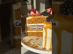 Caramel Pumpkin Layer Cake