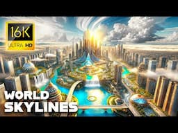 Drone Tour of the World's Most Beautiful Skylines in 16K VIDEO ULTRA HD