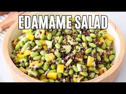 Healthy Edamame Salad Recipe | High Protein Salad