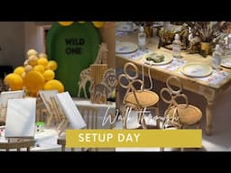 Setup with the team | kids party