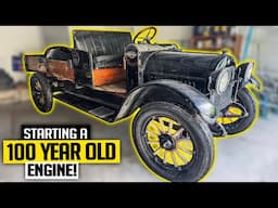 1923 REO SpeedWagon Restoration - First Engine Fire Up! - Episode 1