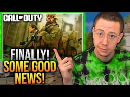 Call Of Duty FINALLY Has Some GREAT NEWS!