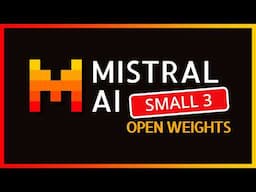 Mistral Small 3 - The NEW Mini Model Killer