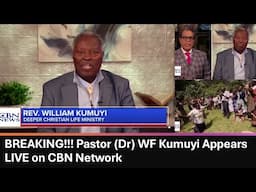 BREAKING!!! CBN Network Interviews Pastor (Dr) WF Kumuyi