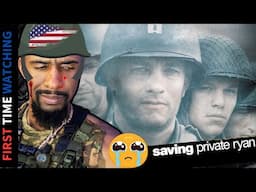 FIRST TIME WATCHING Saving Private Ryan 1998  * MOVIE REACTION!!