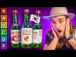 Drinking Every Soju From South Korea - Tier List