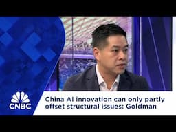 China AI innovation can only partly offset structural issues: Goldman