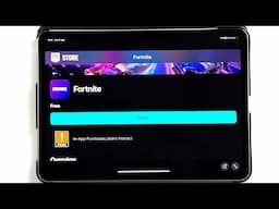 How To Download Fortnite on iOS OUTSIDE EU (iPad ONLY) (2024 NEW WAY)