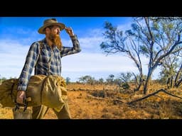 4 Days SOLO Walking the Australian Outback as a Traditional Swagman