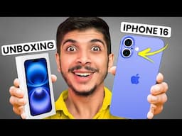 iPhone 16 Unboxing & First Impressions 🔥🔥