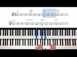 'My Favorite Things' Piano Tutorial - Bill Evans Style