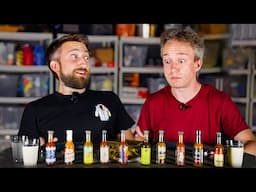 We tried the Hot Ones sauces. It was painful.