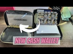 New Cash Envelope Wallet Setup and Review @theaestheticdollar