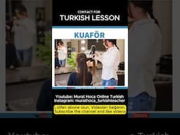 Jobs in Turkish 4 - Türkçe Meslekler - Learn Turkish Language