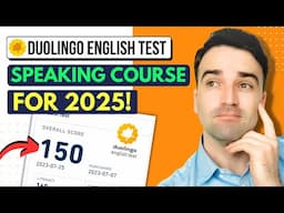 Duolingo English Test 2025: Complete Speaking Course!