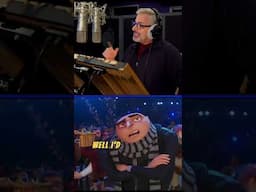 Steve Carell voicing Gru for Despicable Me 4