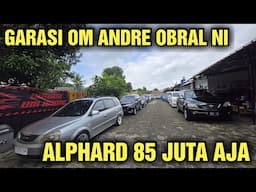 MURAH NI TOYOTA ALPHARD CUMA 85 JUTA AJA HARGA MOBIL BEKAS DI SHOWROOM GARASI OM ANDRE MURAH