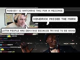 xQc Calls People "Woke" for Denying People Don't Care about Kendrick Lamar's Message at Super Bowl