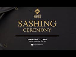 LIVE! MISS UNIVERSE PH TAGUIG | SASHING CEREMONY