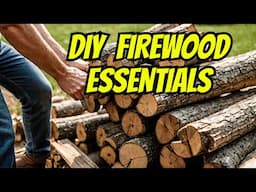 Every Homeowner Should Have This...! ~ DIY Firewood Hacks