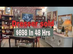 Booth Reset: Dresser Sold for $698 In Less Than 48 Hours