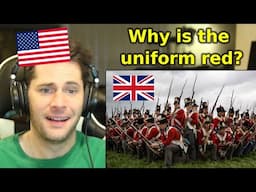 American Reacts to Why Are British 'Red Coats' Red?