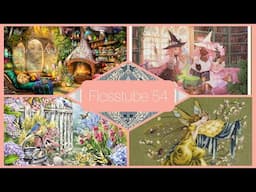 Flosstube 54: A framed finish and a start