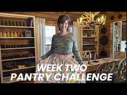 Pantry Challenge Update Week 2 Three Rivers Challenge ​⁠@ourforeverfarm