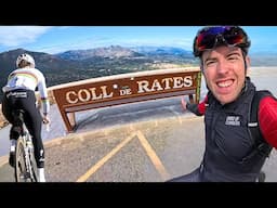 Hill Climber "rates" the Coll de Rates! (We saw the World Champion!)