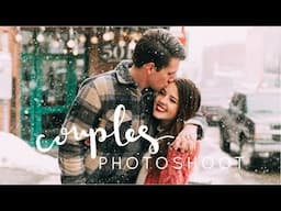 BEHIND THE SCENES:: Winter Couples Photoshoot