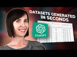 Create Excel Datasets Free & Easy with ChatGPT (+ Best Prompts)