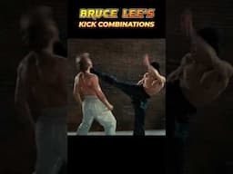 Bruce Lee's Kick Combinations 😍🔥 #brucelee #bruceleetechniques #shortsviral #shortsfeed