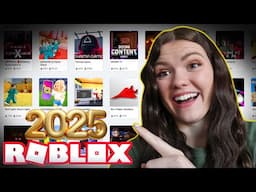 Playing 2025 TOP ROBLOX GAMES