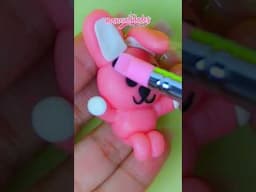 COOKY de BT21 | Jungkook  de BTS 😍 Figura de PORCELANA fría para ⭐ ARMYS ⭐#short