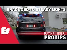 Federal Signal Pathfinder ProTips | Brake OBD To Steady Lights