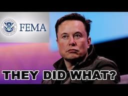 You'll be SHOCKED at what Elon Musk and DOGE uncovered about FEMA!