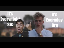 It's Everyday Bro and It's Everynight Sis played at the same time | Jake Paul & Ricegum