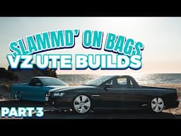 AIRBAGS & CUSTOM INTERIORS! THE DRAMAS BEGIN! VZ UTE BUILDS PART 3