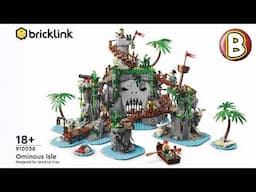 LEGO Bricklink Designer Program 910038 Ominous Isle Pirates  | Stop Motion Review