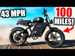 This "100 Mile Range" Ebike Goes 43 MPH! Motor Goat Frame Battery Review