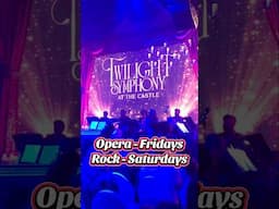 ROCK CONCERT AT CASA LOMA? #twilightSymphony #casalomatoronto #ontario #torontoevents