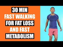 30-Minute Fast Indoor Walking Workout for A Fat Loss and Metabolism Boost